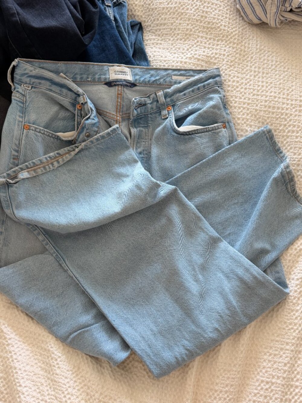 Citizens of Humanity Annina High Waist Wide Leg Jeans | Size 28 | Color ALEMAYDE - Picture 4 of 8
